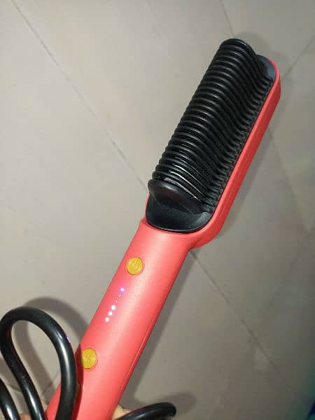 temperature control hair straightener  FH909 4