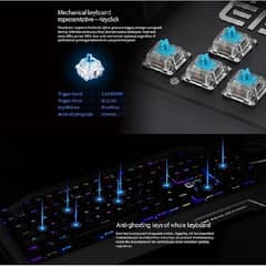 Eleenter Game2 RGB mechanical Backlit Gaming keyboard -104 Keys 0