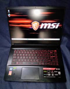 MSI GF-63 9SC Gaming Laptop i5, 512GB, 8GB, GTX-1650, 15.6", Win 11