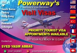 Visit Visa & appointment