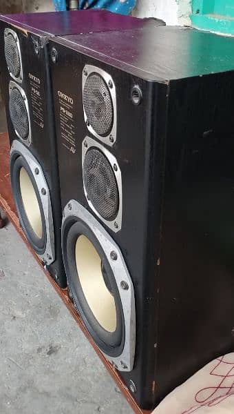 onkiyo super hifi speaker 8"  Made in Malaysia 1