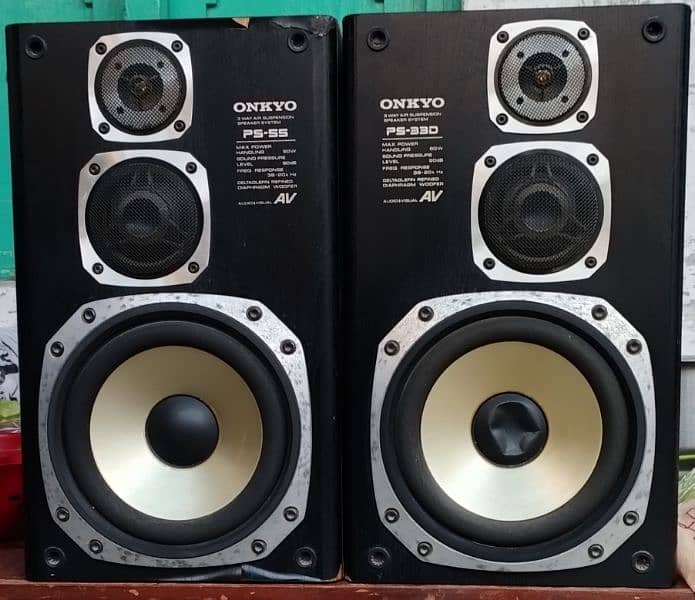 onkiyo super hifi speaker 8"  Made in Malaysia 2