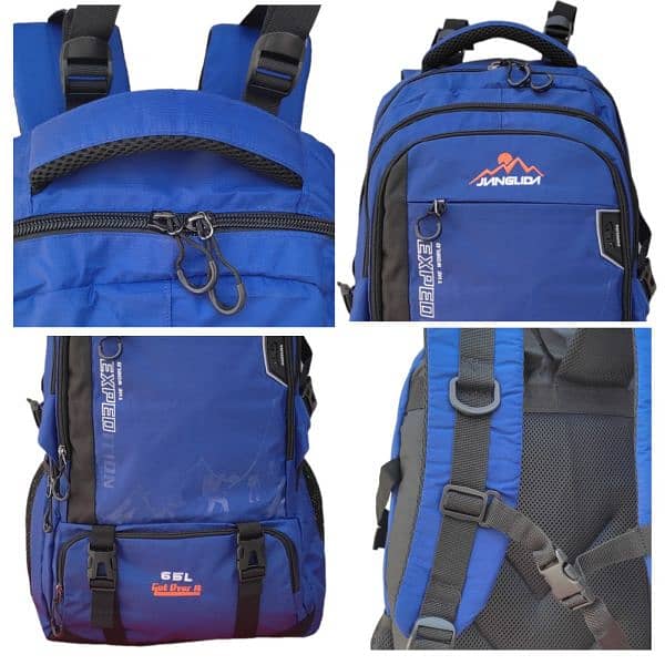 Hiking Bag 65Litre Ultimate Imported High quality Travel Backpack|Bulk 3