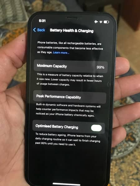 iPhone 12 Jv 97% battery health waterpack 5