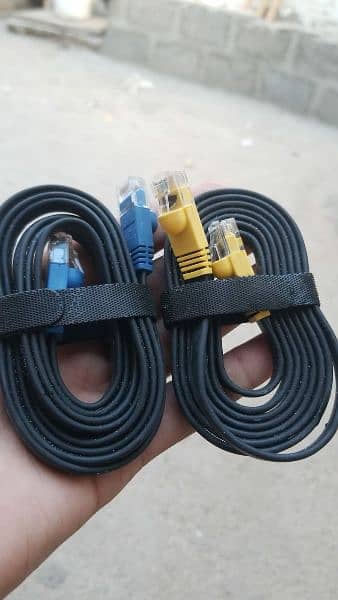 Cat 8 flat cable Branded high quality 1.5 Meter 0