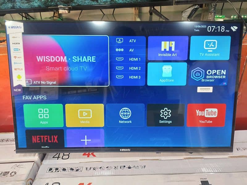 GRAND OFFER BUY 43 INCH SMART 4K ANDROID UHD LED TV 3