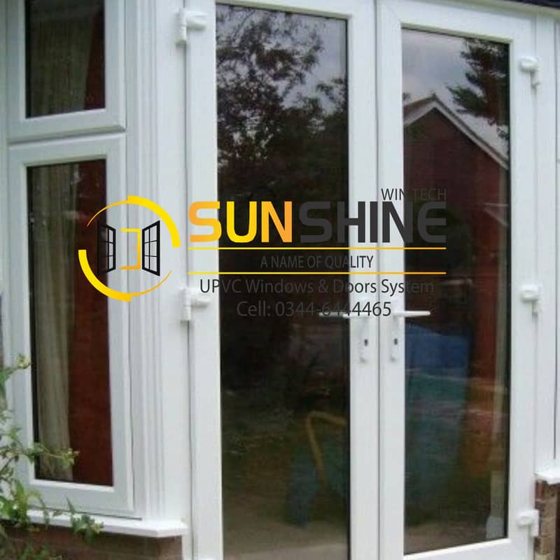 uPVC Windows & Door Systems Life Time Guarantee water and sound proof 14