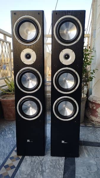 PURE ACOUSTICS AV-799F Tower Speakers Home Theater (JBL Yamaha DENON) 7