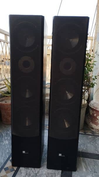 PURE ACOUSTICS AV-799F Tower Speakers Home Theater (JBL Yamaha DENON) 11