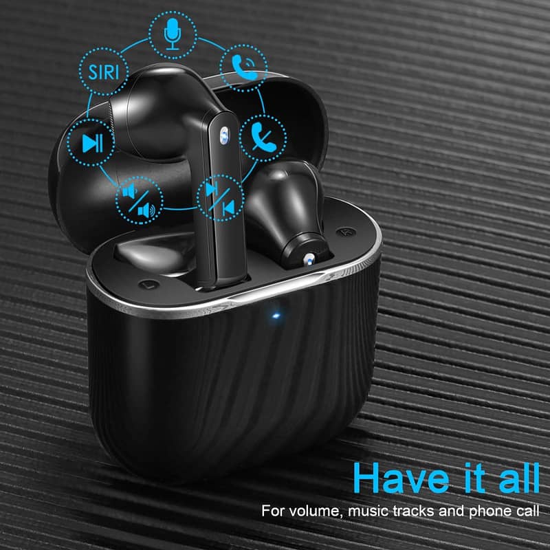 Branded  Earbuds | Bluetooth 5.1 | Type C | Volume Control | 1