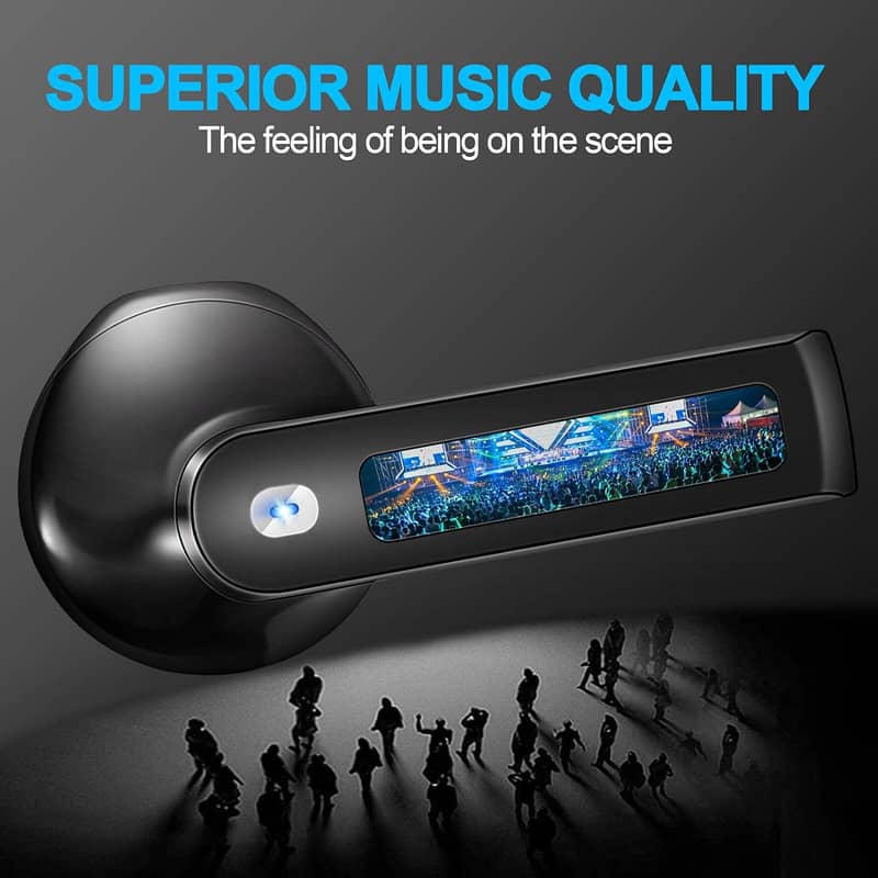 Branded  Earbuds | Bluetooth 5.1 | Type C | Volume Control | 3