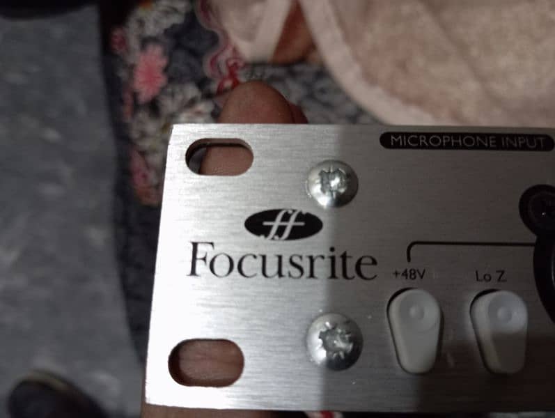 Focusrite platinum pro Trackmaster and sound card 2