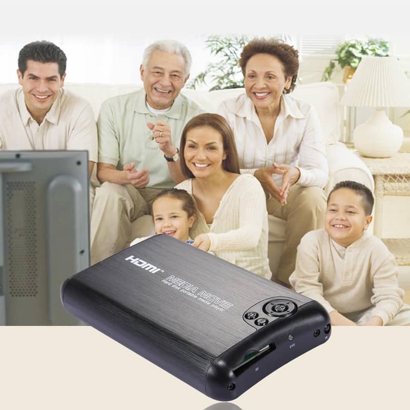 1080P Full H D Media Player support Inter & External SATA HDD+ Remote 11