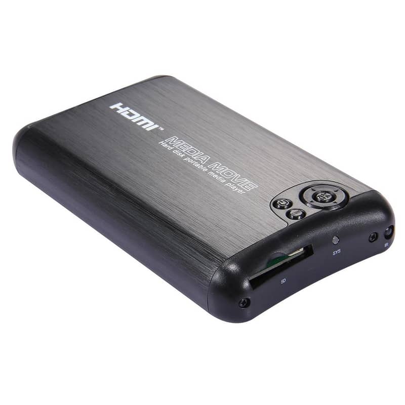 1080P Full H D Media Player support Inter & External SATA HDD+ Remote 12
