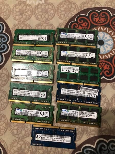 ddr 4 pc3L  8gb 4 gb available for laptop 0