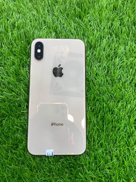 iPhone Xs Gold Color 64gb Both sim pta approved 0