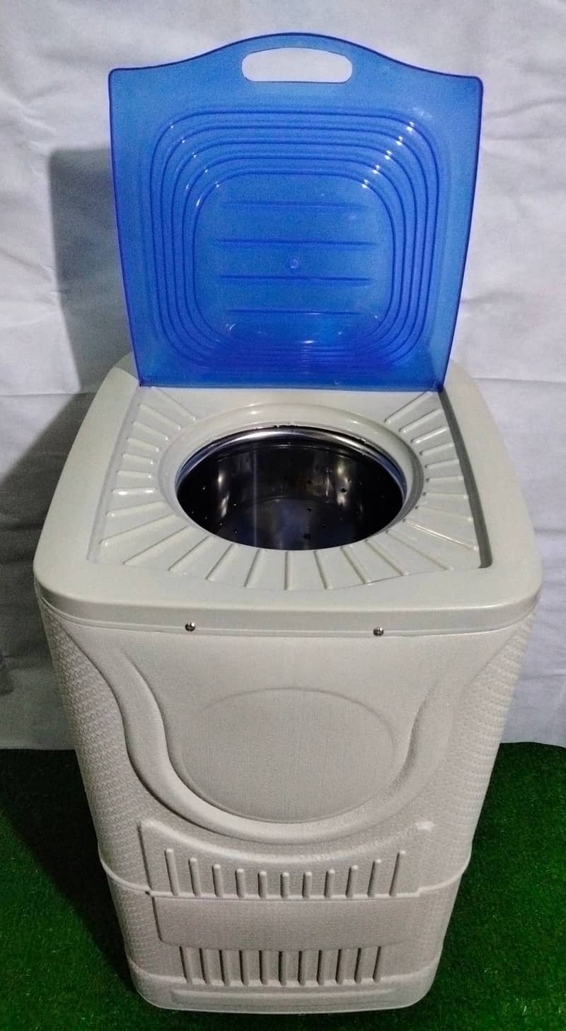 washing machine Haier single tub and Fibre Plastic Jumbo Size Dryer 1