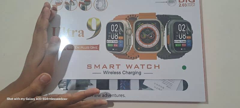 Ultra 9 smartwatch 7+1 straps 0