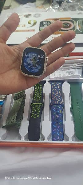 Ultra 9 smartwatch 7+1 straps 2