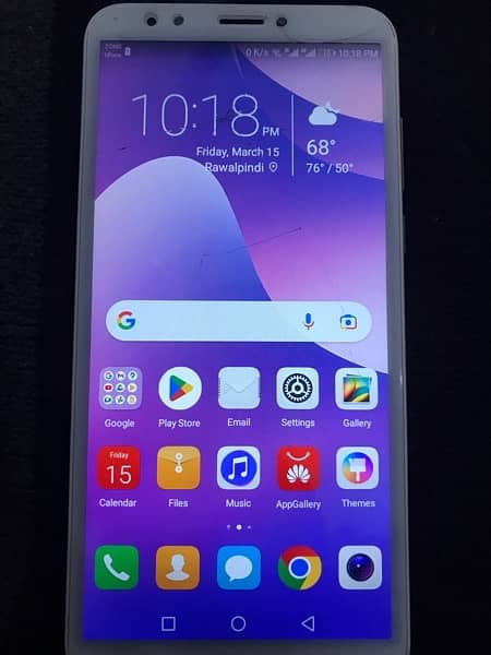 Huawei y7 prime 2018 for sale in pristine condition. 1