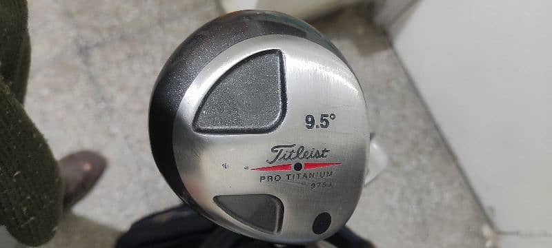 Golf Driver and Irons 1