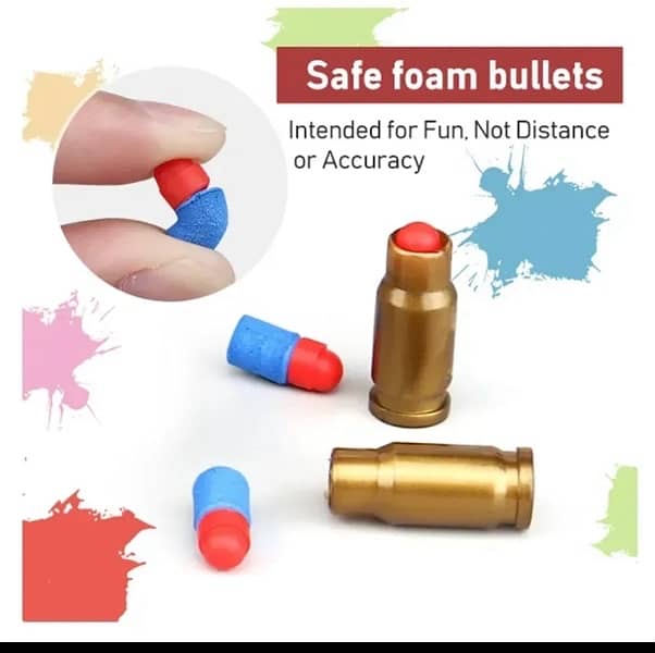 Soft Bullet Gun Toy For Kids 4