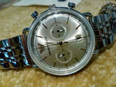 Armani chronograph watch / 03213205000