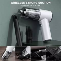 3 in 1 Car Vacuum Cleaner | Multipurpose Rechargeable Vacuum