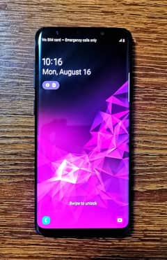 Samsung Galaxy S9 PLUS IN BRAND NEW CONDITION ( OFFICIAL PTA APPROVED)