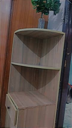 wooden cabinet and storage