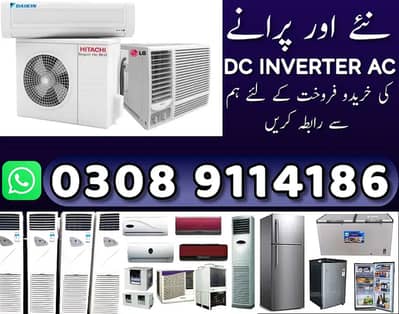 apne puranae chiller/window AC/split AC/DC inverter/inverter sale kre