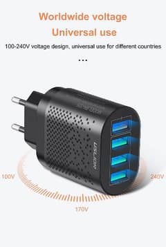 USLION 48W FAST QUICK CHARGER 3.0