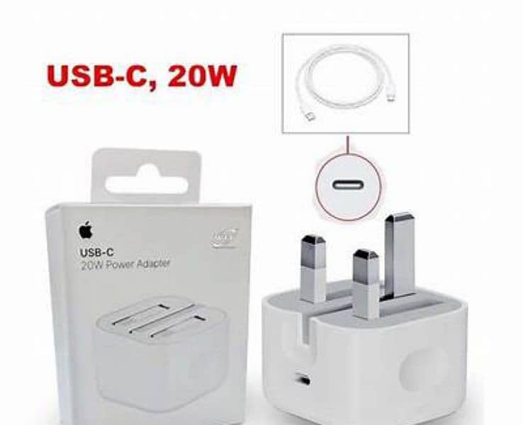 20w USB C power Adapter/Charger 3pin Apple 4