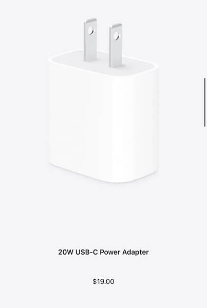 apple charger 100% original 7