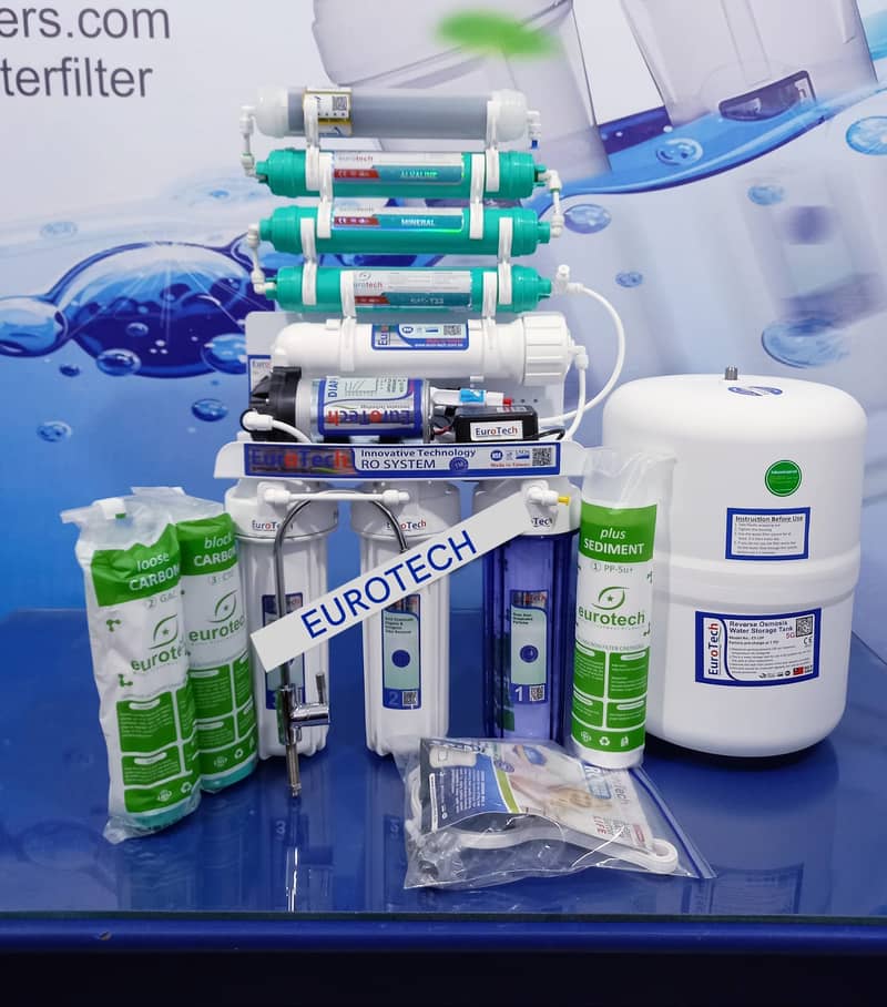 EUROTECH 8 STAGE RO PLANT TOP SELLING TAIWAN RO WATER FILTER SYSTEM 3