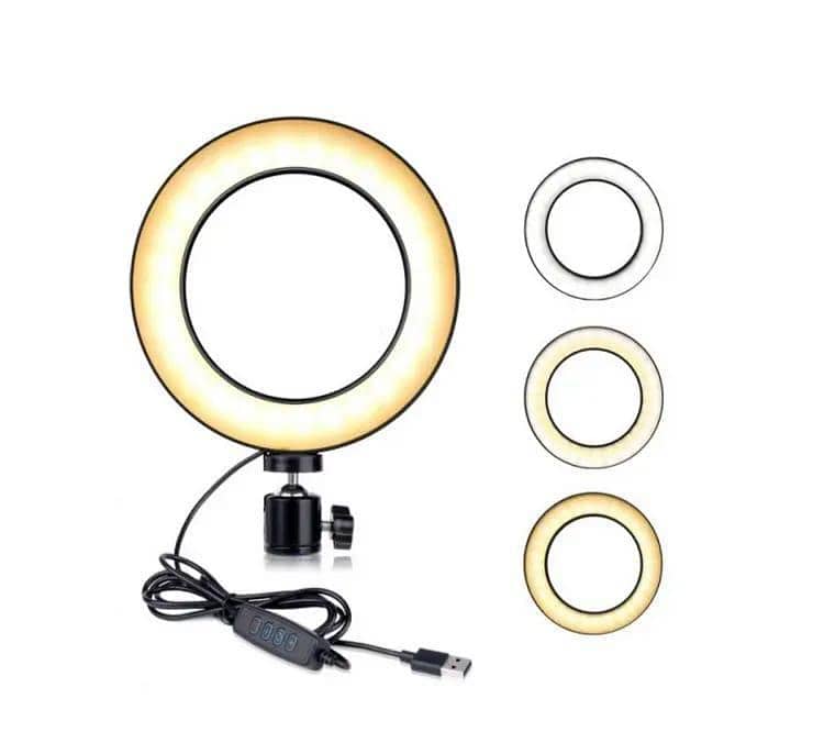 20 CM ringlight with 3 color mods 0