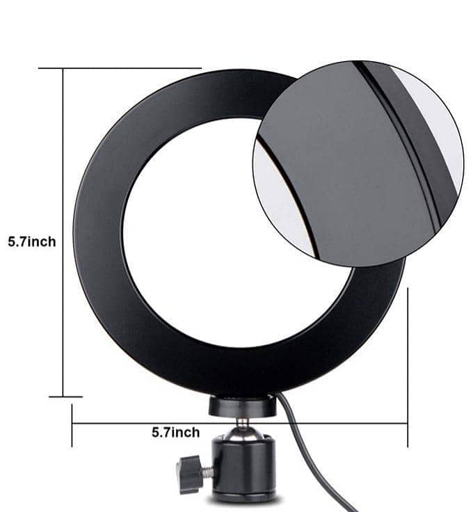20 CM ringlight with 3 color mods 3