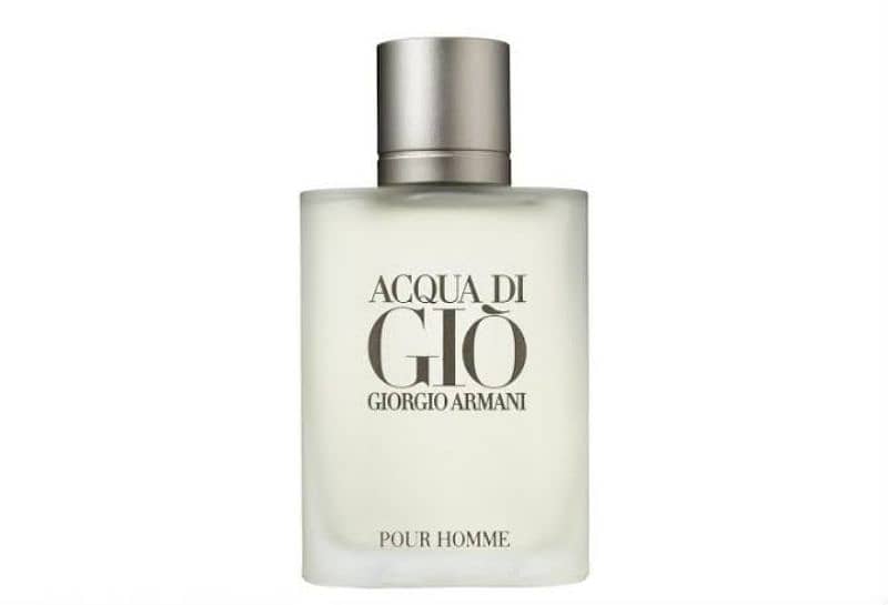 ACQUA DE GIO 
GEORGIO. ARMANI 100ml
Pour HOMME. EID SALE UP TO 40 % OF 0