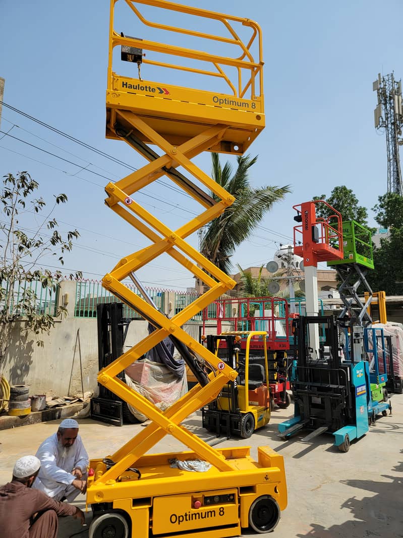 Haulotte Optimum-8 25 Ft Aerial Platform Scissor Lift for Sale in KHI 19