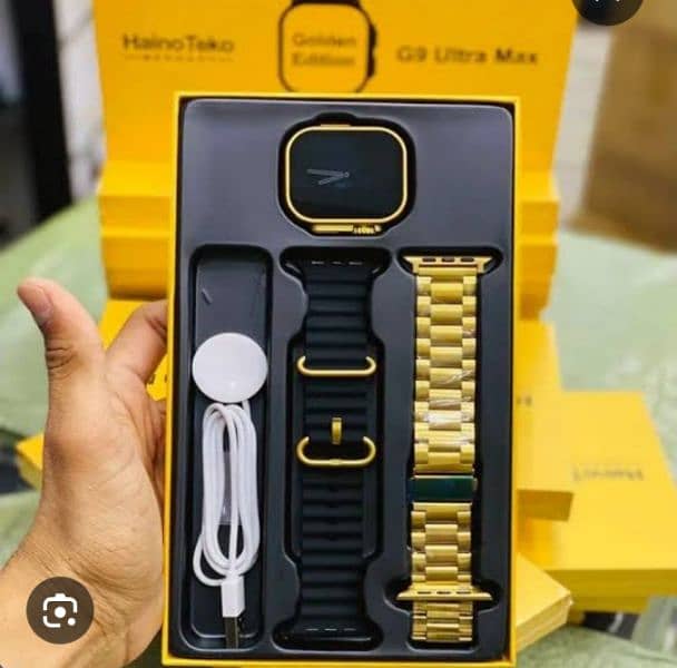 G9 Ultra Max Smart Watch For Golden 1