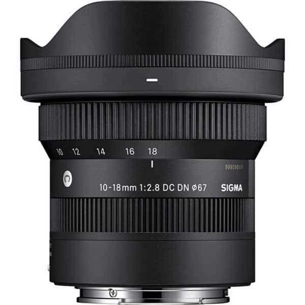 Sigma 10-18mm f/2.8 DC DN Contemporary Lens (Sony E) 0