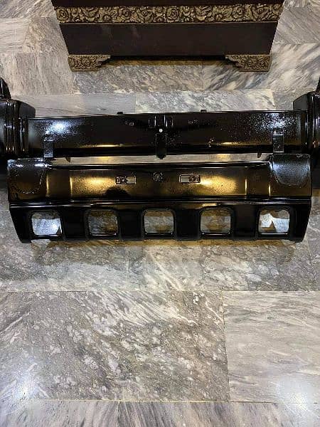 front bumper with down shield for all jeeps 2