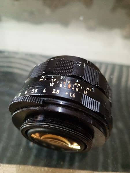 50mm 1.4 aperture manual lens 1