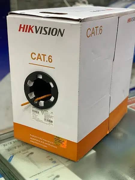 internet cat 6 cable wire pure copper cable 3m shinder dahua hikvision 1