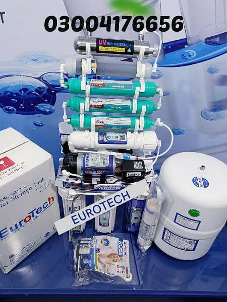 9 STAGE RO PLANT EUROTECH GENUINE TAIWAN RO WATER FILTER SYSTEM 1