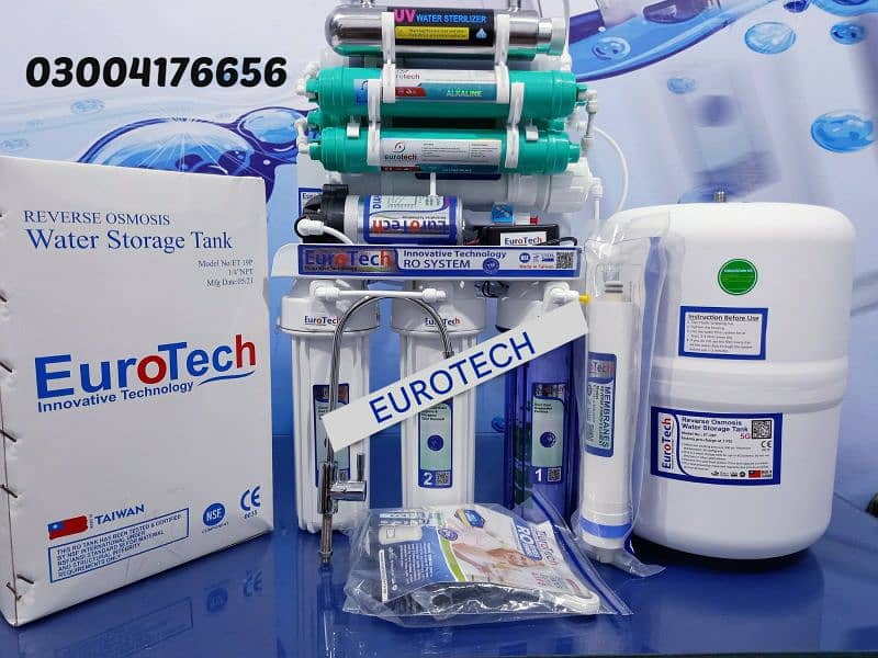 9 STAGE RO PLANT EUROTECH GENUINE TAIWAN RO WATER FILTER SYSTEM 3