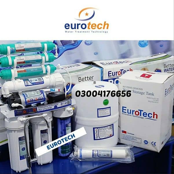 EUROTECH 7 STAGE RO PLANT ORIGINAL TAIWAN RO WATER FILTER 1