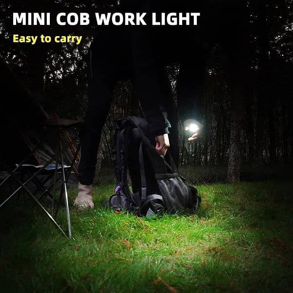 COB MINI RECHARGEABLE FLASH LIGHT 5