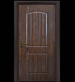Melamine Panel Doors/Semi solid wooden door/Solid Wooden Door 0