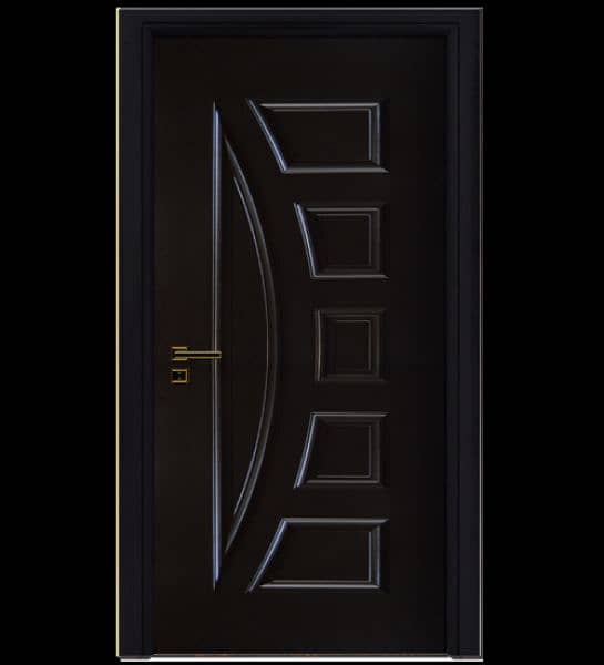 Melamine Panel Doors/Semi solid wooden door/Solid Wooden Door 8